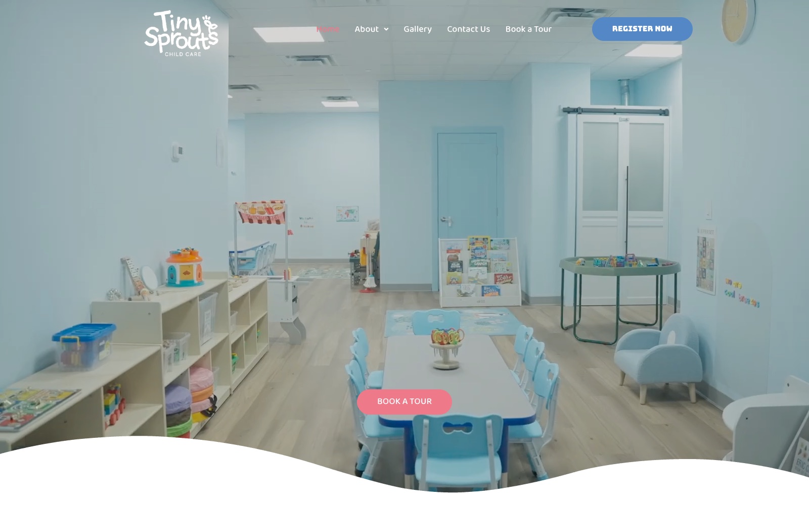 Tiny Sprouts — live website by NoloWeb